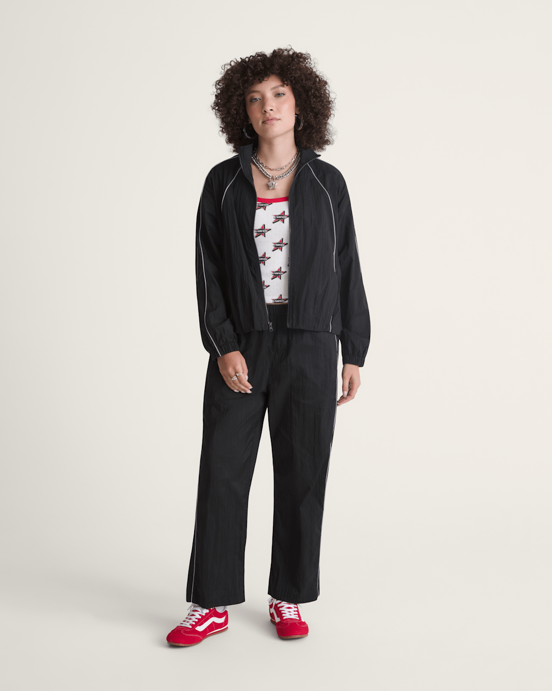Vans Nyla Track Pant in Black