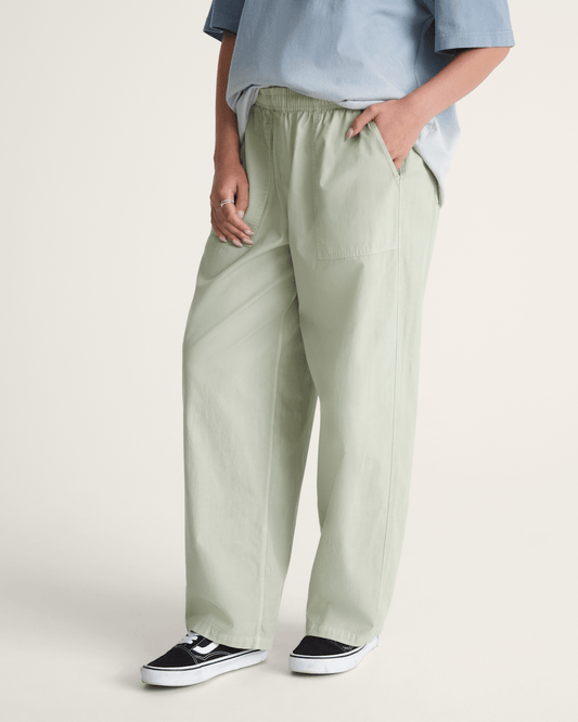 Vans Barrel Pants in Soft Sage Green