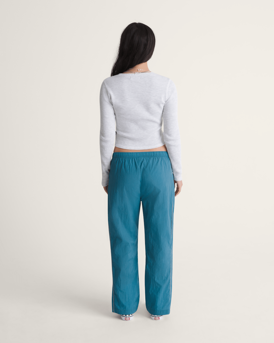 Vans Nyla Track Pants in Stv Navy Blue