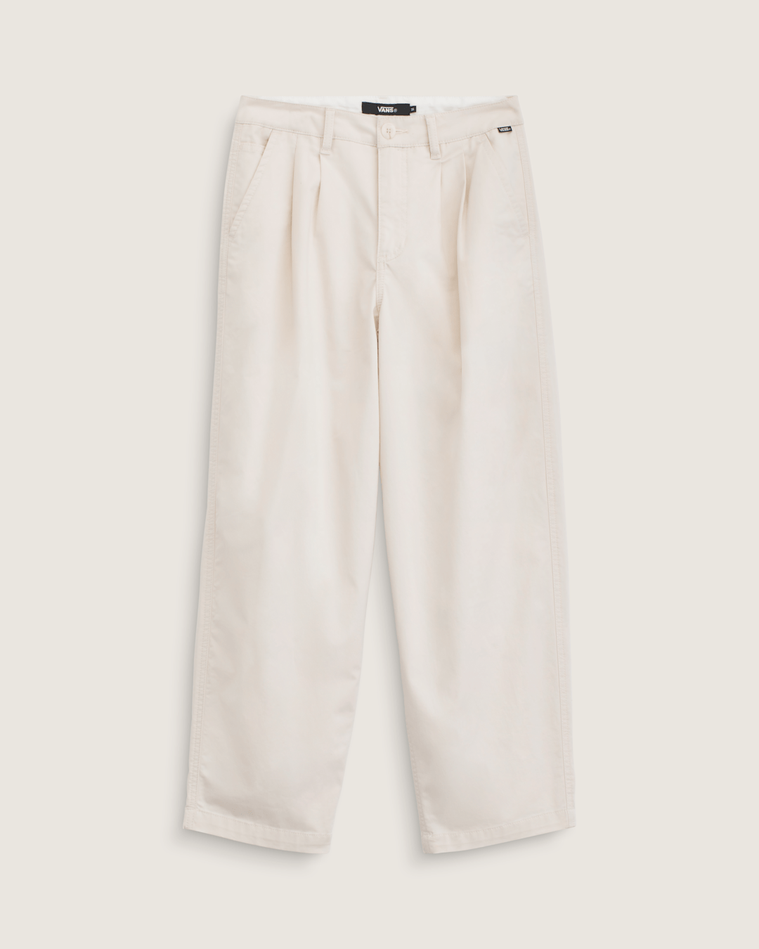 Vans Pleated Pants in Turtledove White