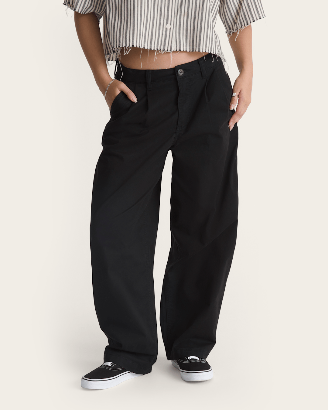 Vans Pleated Pants in Black