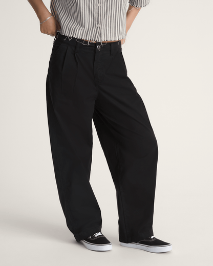 Vans Pleated Pants in Black