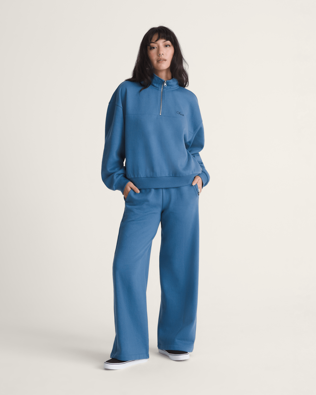 Vans Drop V Sweatpants in True Navy