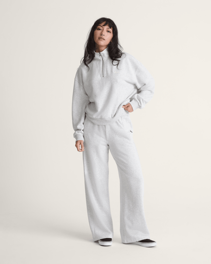Vans Drop V Sweatpants in White Heather