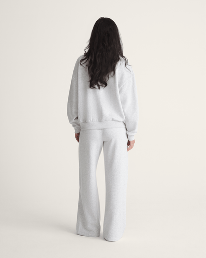 Vans Drop V Sweatpants in White Heather