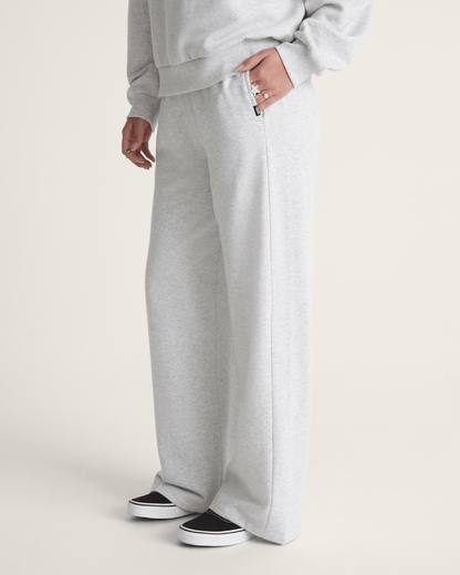 Vans Drop V Sweatpants in White Heather