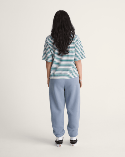 Vans Salton Fleece Jogger Pants in Glacial Slate Blue