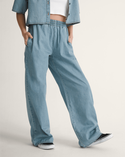 Vans Wren Denim Pant in True Navy