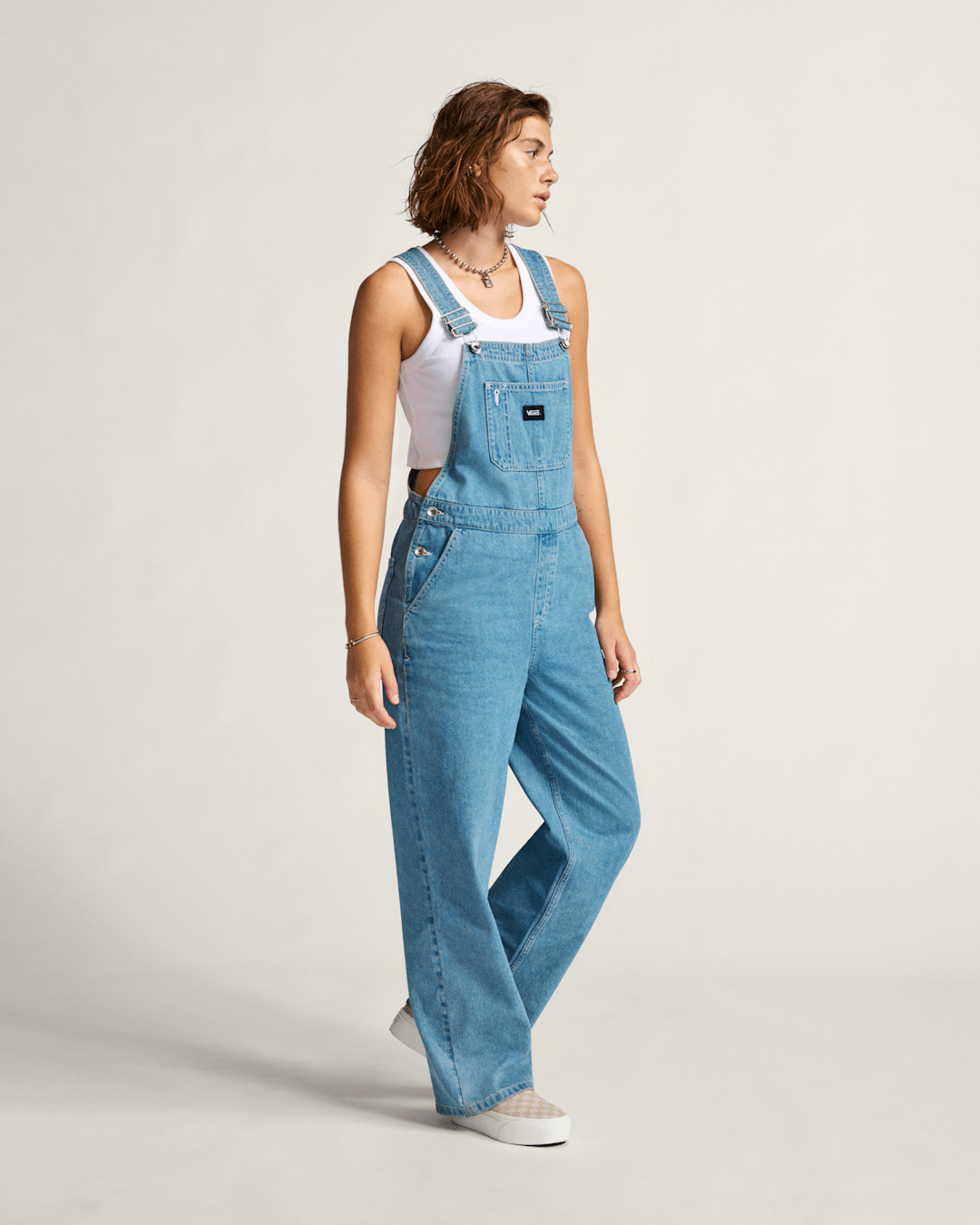 Vans Sirelle Overalls in Blue