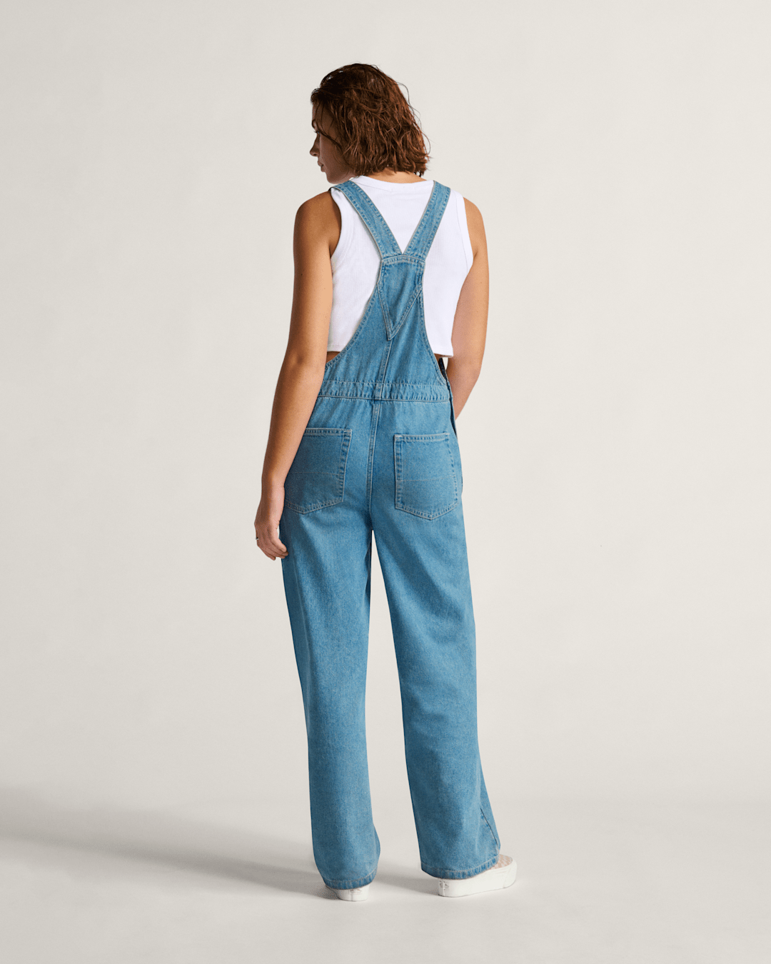 Vans Sirelle Overalls in Blue