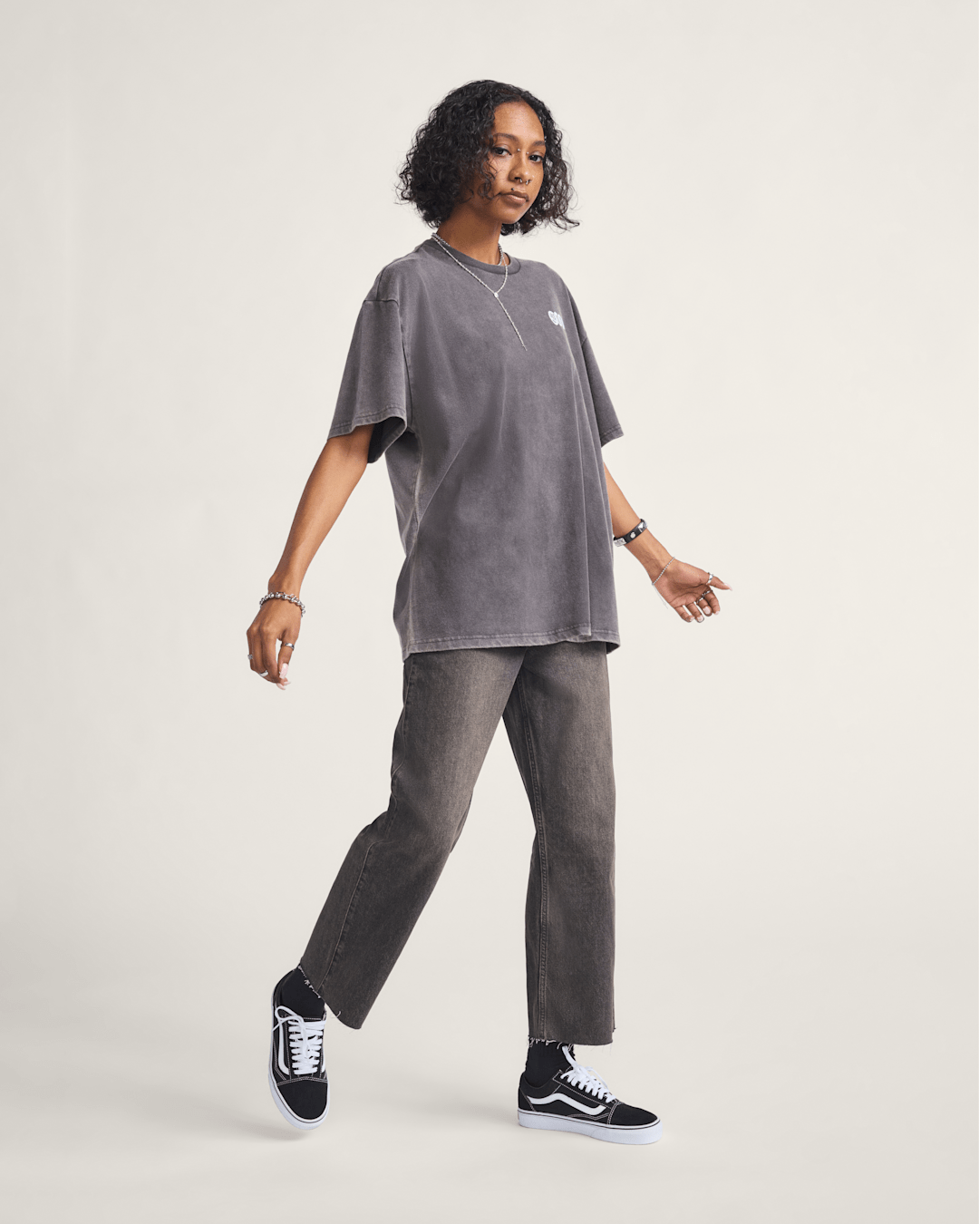 Vans Emily DIY Pants in After Dark Grey