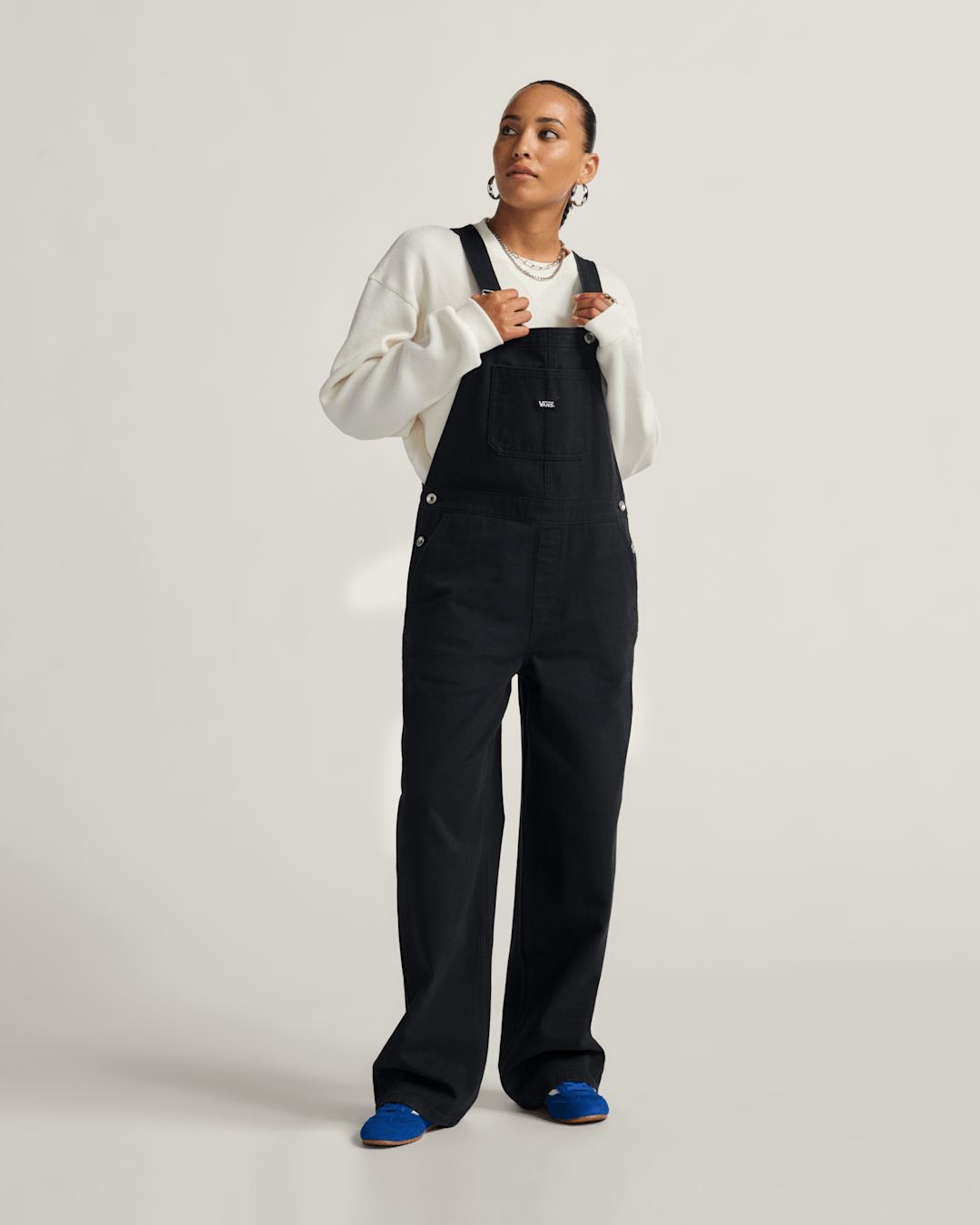 Vans Sirelle Overalls in Black