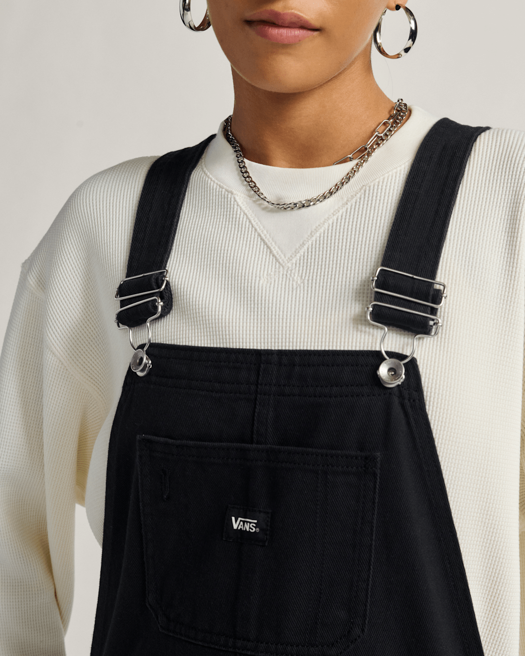 Vans Sirelle Overalls in Black