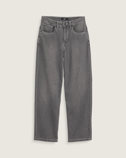 Vans Sirelle 5 Pocket Puddle Pants in Wash Grey