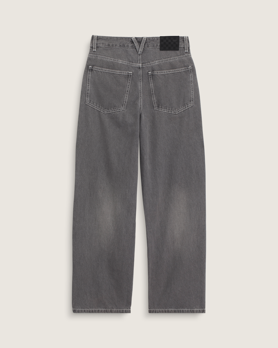 Vans Sirelle 5 Pocket Puddle Pants in Wash Grey