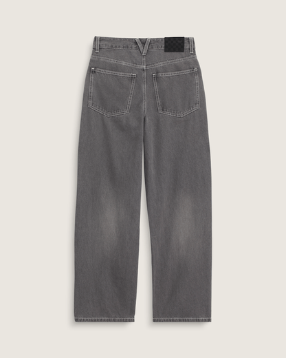 Vans Sirelle 5 Pocket Puddle Pants in Wash Grey