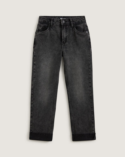 Vans Annabelle Pants in Stonewash Black