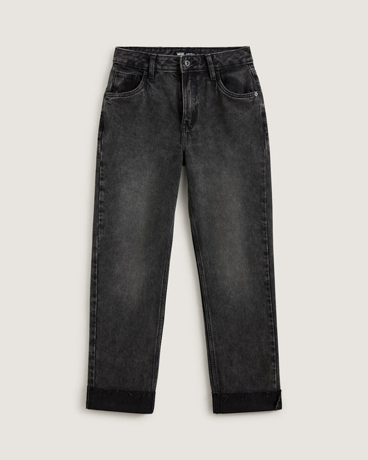 Vans Annabelle Pants in Stonewash Black