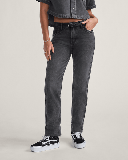Vans Annabelle Pants in Stonewash Black