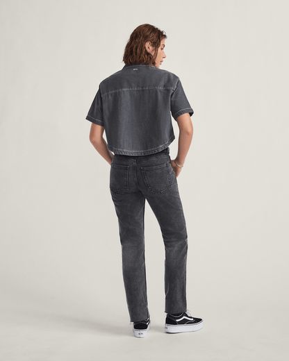 Vans Annabelle Pants in Stonewash Black