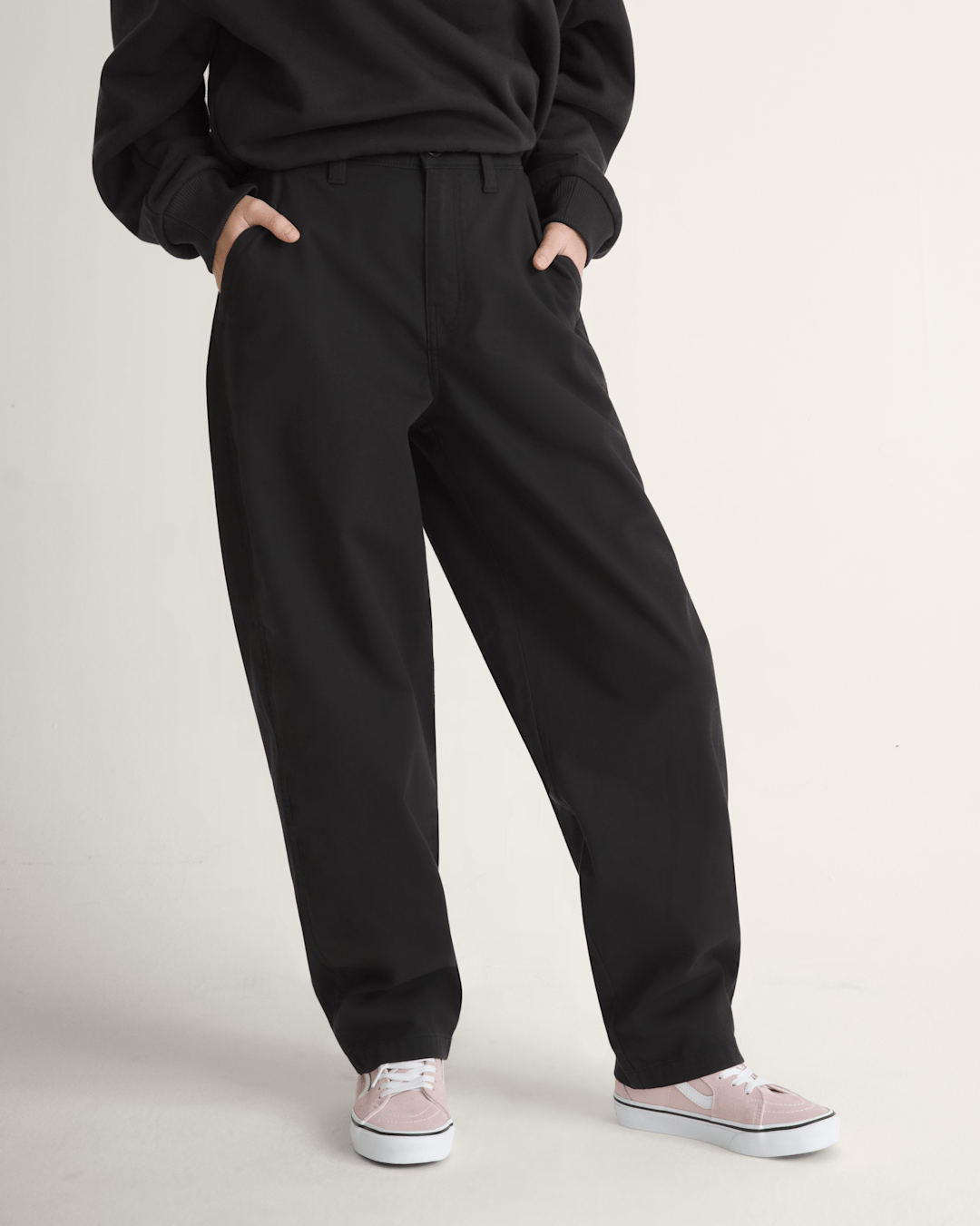 Vans Clifton Barrel Pants in Black