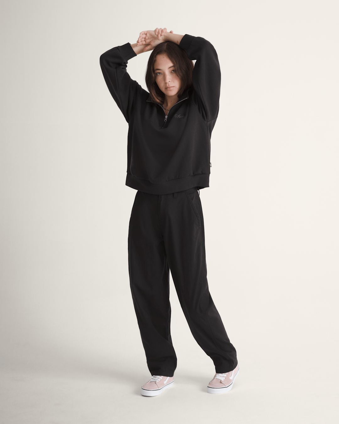 Vans Clifton Barrel Pants in Black