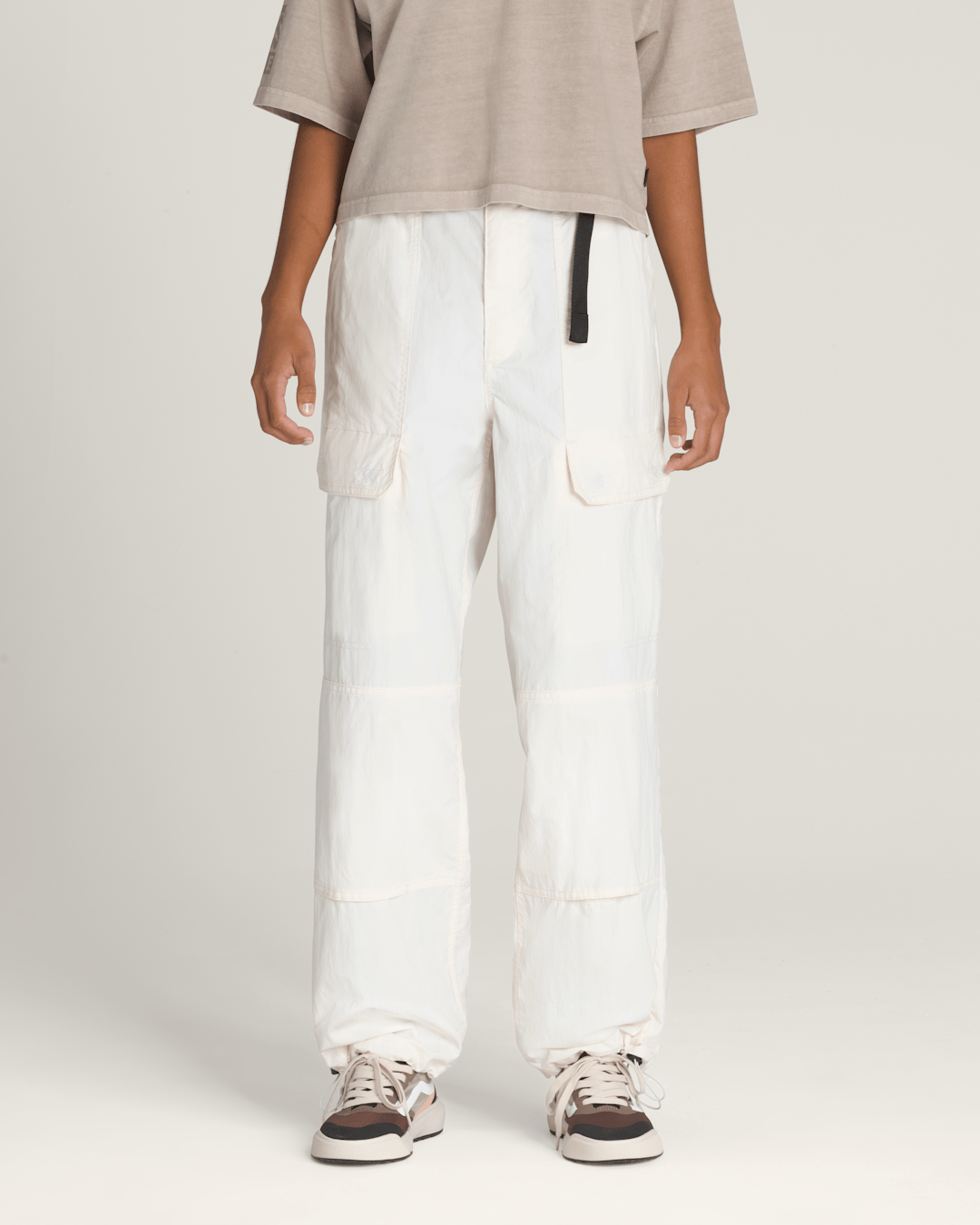 Vans Trek Guide Pants in Cream White