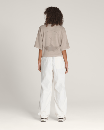 Vans Trek Guide Pants in Cream White