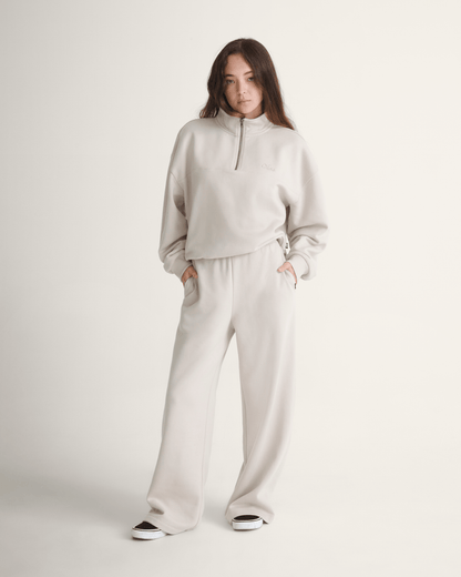 Vans Drop V Sweatpants in Taupe Mist Grey