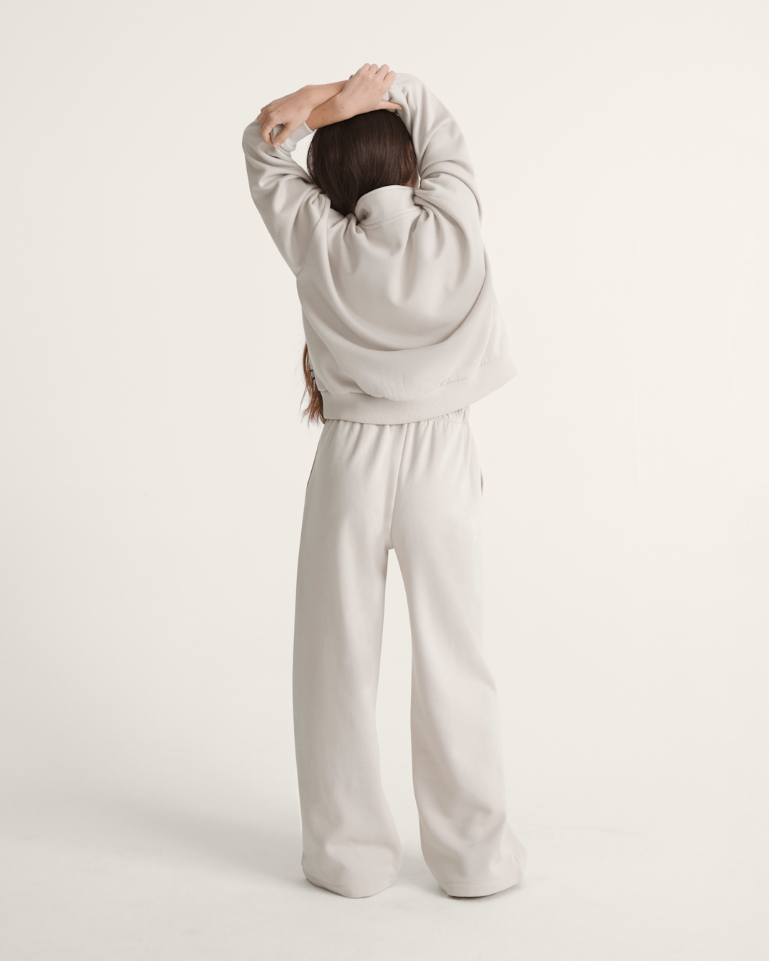 Vans Drop V Sweatpants in Taupe Mist Grey