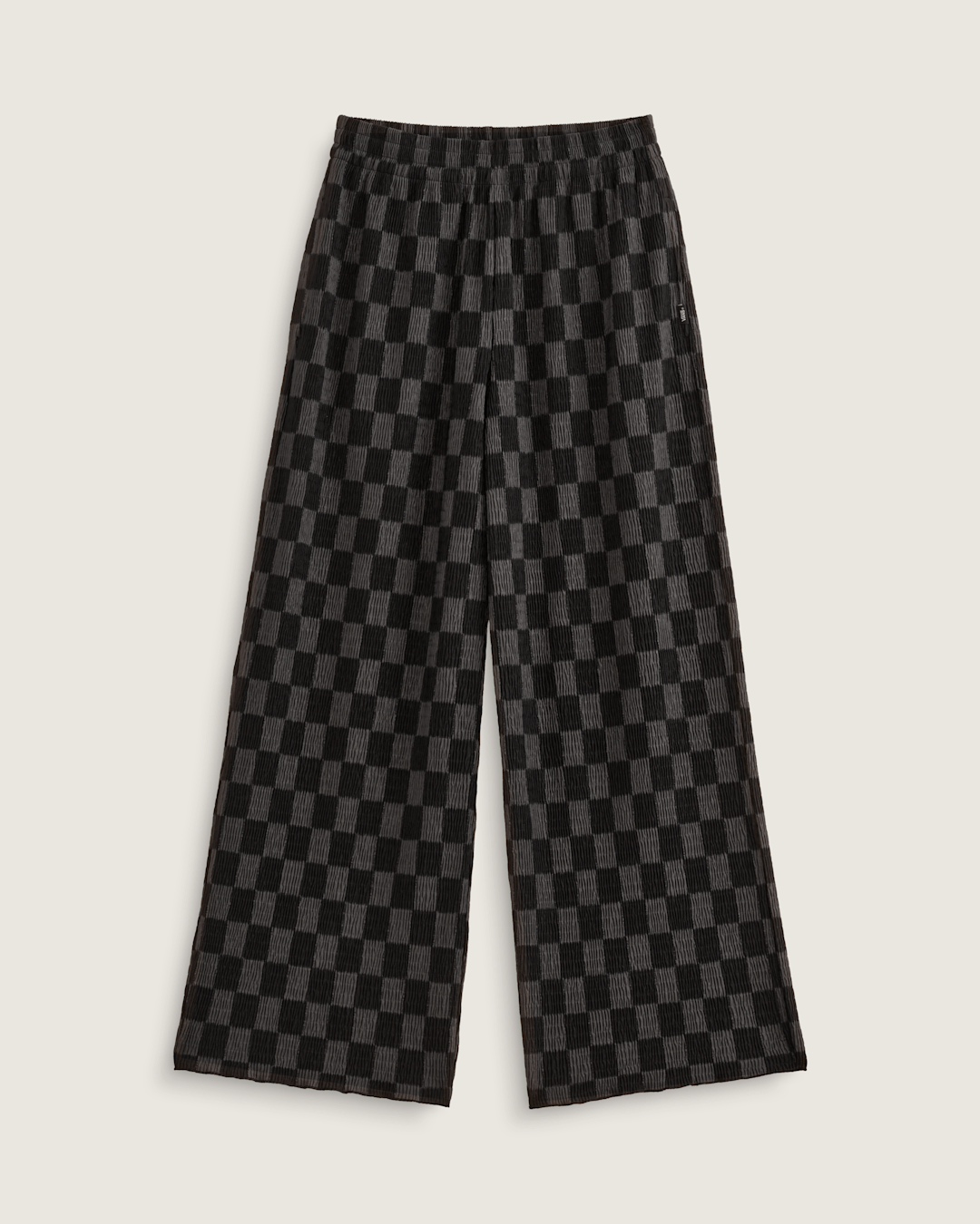 Vans Wren Checkerboard Pants in Checkerboard Black / Grey