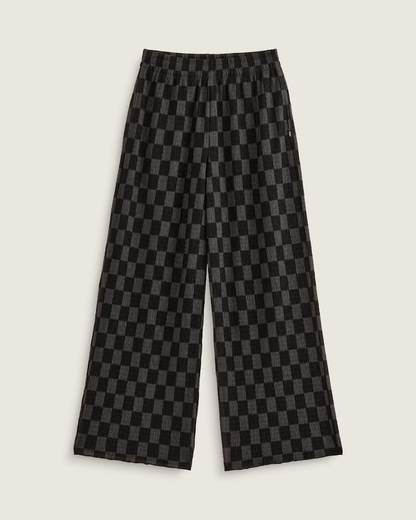 Vans Wren Checkerboard Pants in Checkerboard Black / Grey