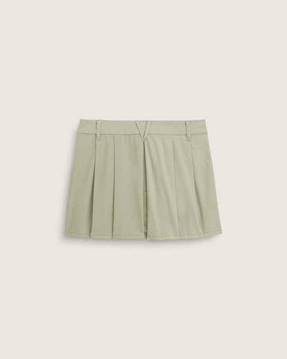 Vans Authentic Chino Mini Skirt in Soft Sage Green