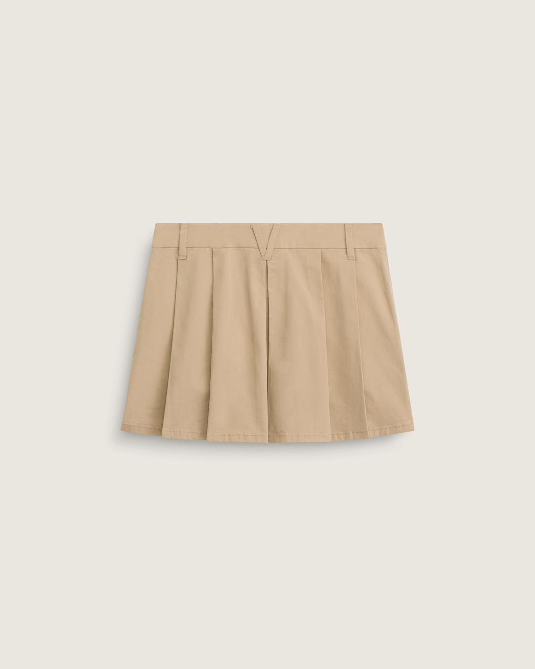 Vans Authentic Chino Mini Skirt in Incense Brown