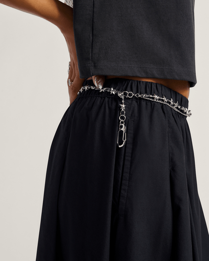 Vans Francesca Full Skirt in Black