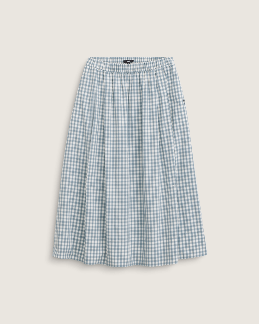 Vans Francesca Full Plaid Skirt in Blue / White