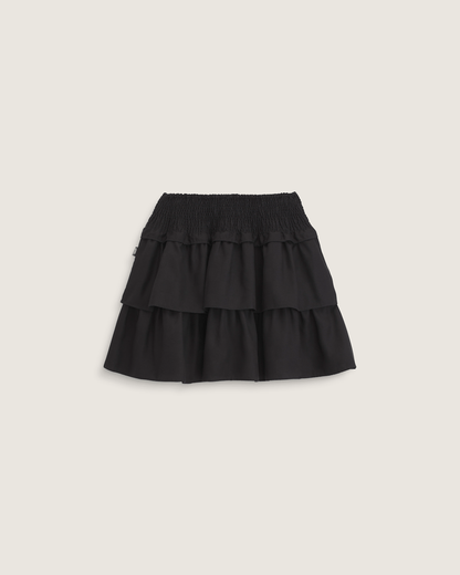 Vans Ava Tiered Mini Skirt in Black