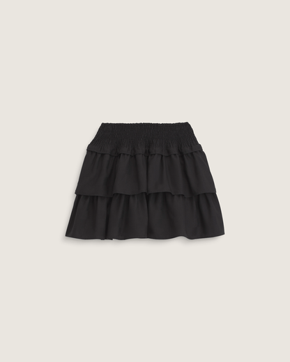 Vans Ava Tiered Mini Skirt in Black