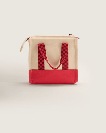 Vans Lil Pergs Tote Bag in Crimson Haze Red