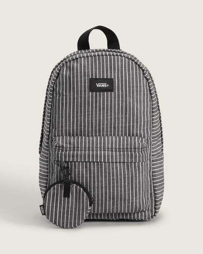 Vans Old Skool Mini Backpack in White / Black