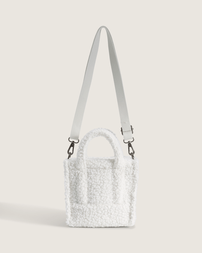 Vans Lil Pergs Tote Bag in Marshmallow White