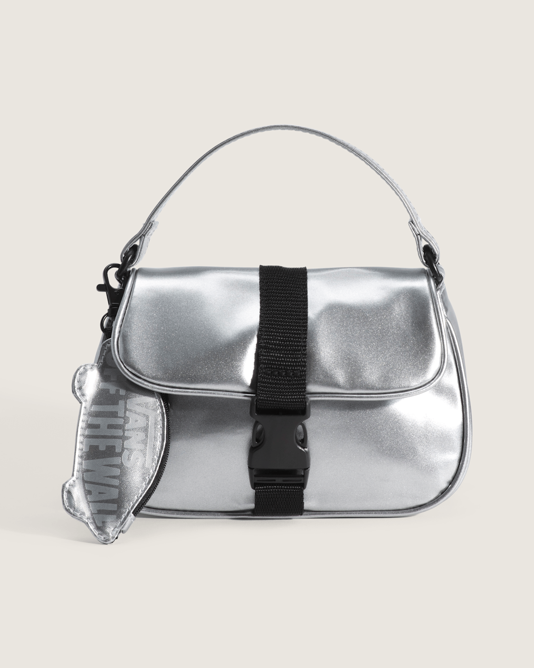 Vans Hooked On Mini Bag in Silver Grey