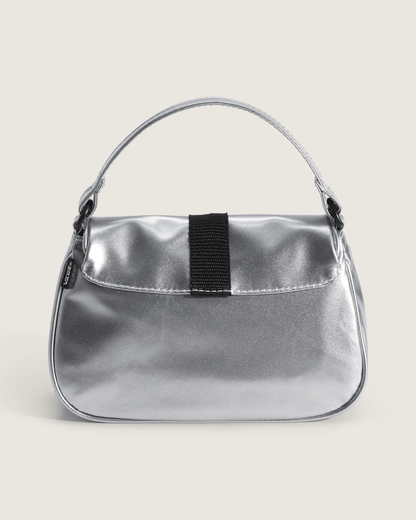 Vans Hooked On Mini Bag in Silver Grey