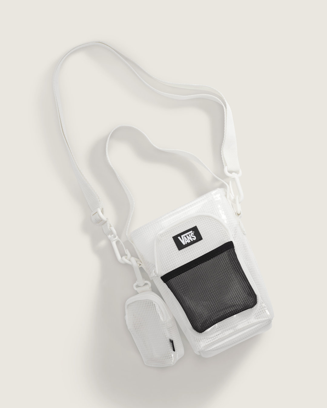 Vans Junipero Water Bottle Bag in Clear