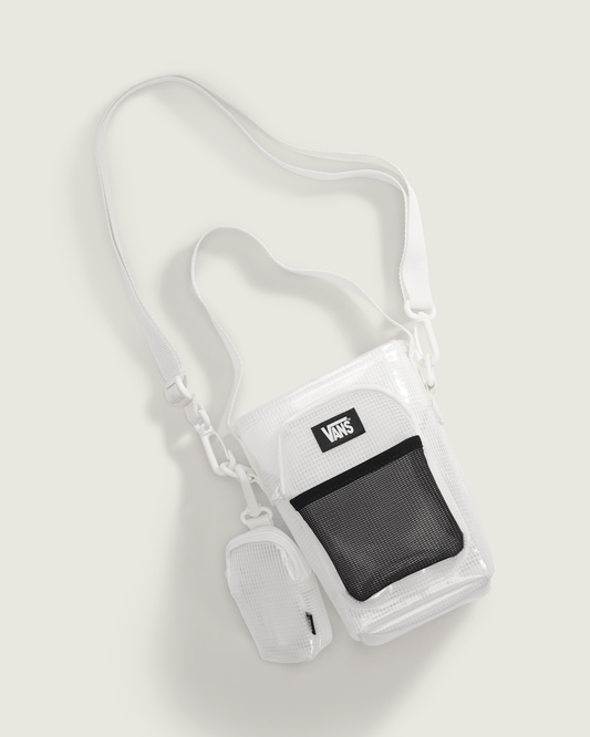 Vans Junipero Water Bottle Bag in Clear
