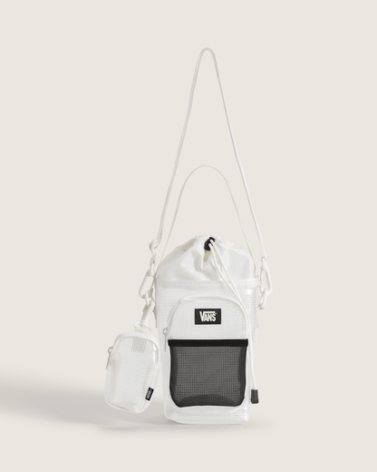 Vans Junipero Water Bottle Bag in Clear