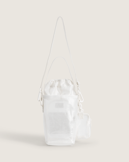 Vans Junipero Water Bottle Bag in Clear