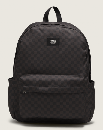 Vans Old Skool Checkerboard Backpack in Checkerboard Black / Charcoal Grey