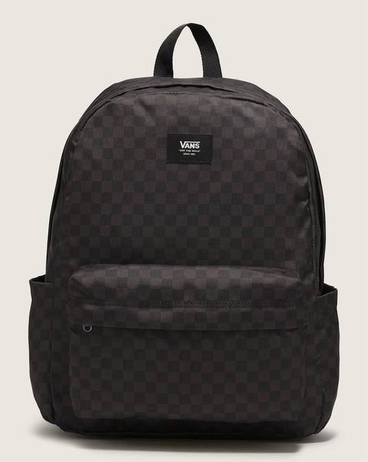 Vans Old Skool Checkerboard Backpack in Checkerboard Black / Charcoal Grey