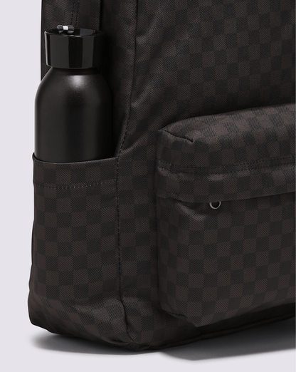 Vans Old Skool Checkerboard Backpack in Checkerboard Black / Charcoal Grey